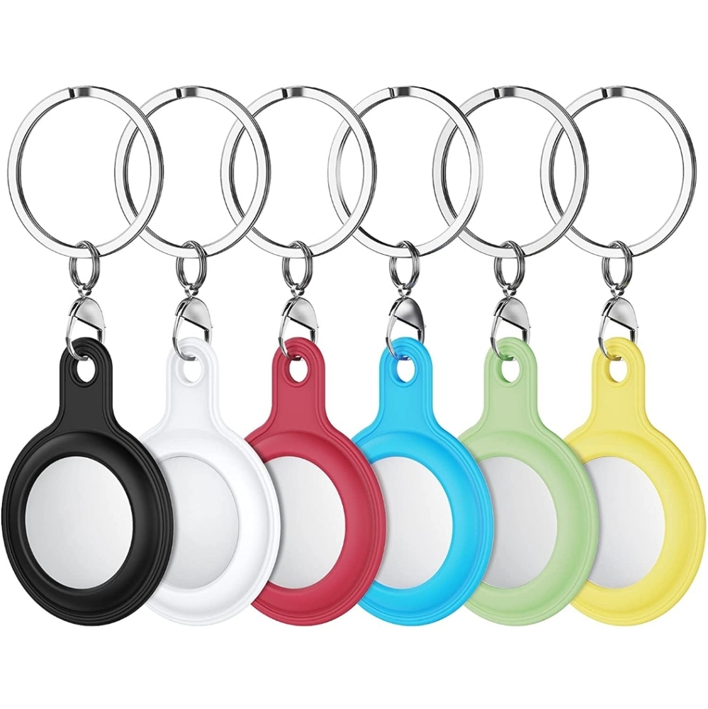 6pk AirTag Keychain holders